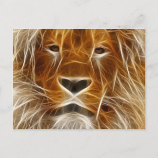 Carte Postale Lion d'imaginaire