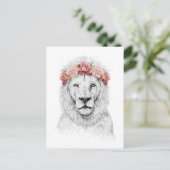 Carte Postale Lion du Festival (Debout devant)