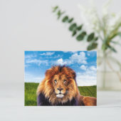Carte Postale Lion le roi de la forêt (Debout devant)