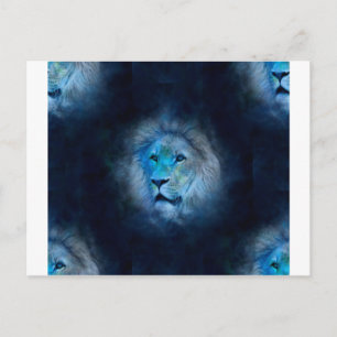 Carte Postale lion leo