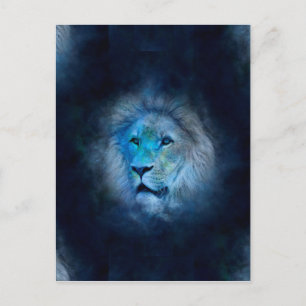 Carte Postale lion leo