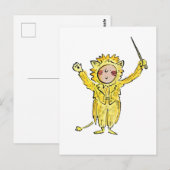 Carte Postale Lion Maestro (Devant / Derrière)