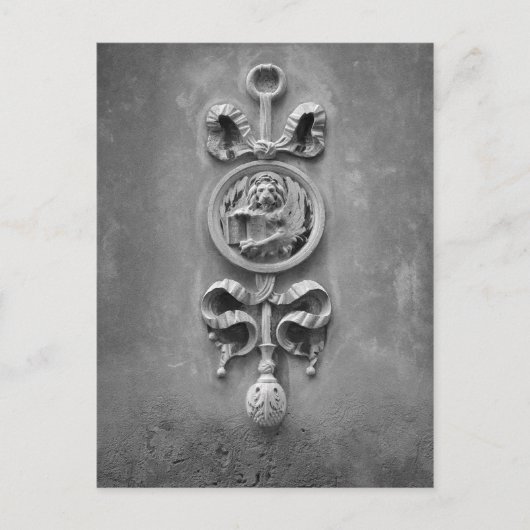 Carte postale Lion Medallion (Devant)