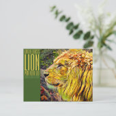 Carte Postale Lion [Postcard] (Debout devant)