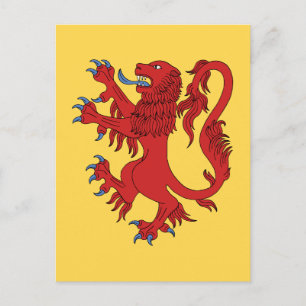 Carte Postale Lion Rampant Gules