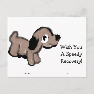Carte Postale Lion Recovery Card