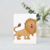 Carte Postale Lion Roar (Debout devant)