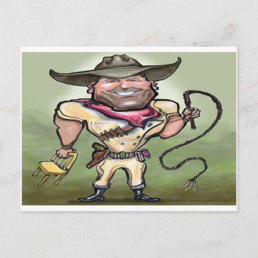 Carte Postale Lion Tamer (Devant)