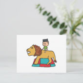 Carte Postale Lion Taming (Debout devant)