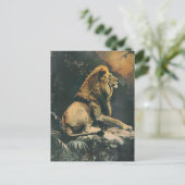 Carte Postale Lion vintage (Debout devant)