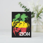 Carte Postale Lion Zion (Debout devant)