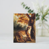 Carte Postale Lioness L'Embrasse (Debout devant)