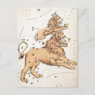 Carte Postale Lions célestes vintages