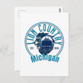 Carte Postale Lions country (Devant / Derrière)