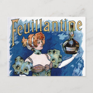 Carte Postale Liquide féodantin Publicité