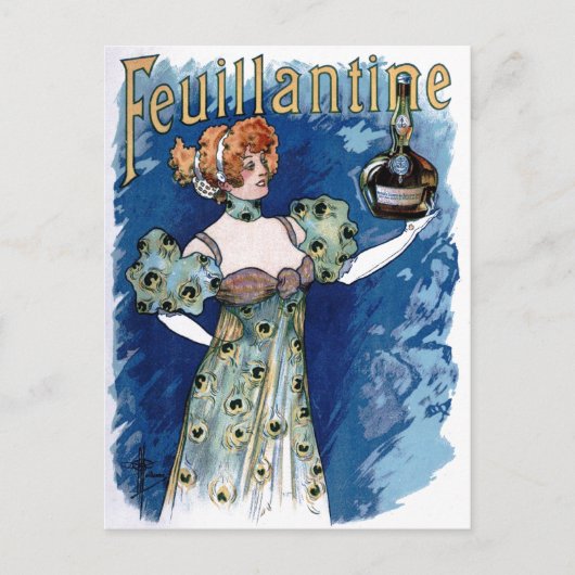 Carte Postale Liquide féodantin Publicité (Devant)