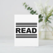 Carte Postale Lire Entre Les Lignes (Debout devant)