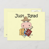 Carte Postale Lire juste (Devant / Derrière)