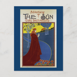 Carte Postale Lire Le Soleil