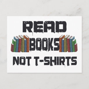 Carte Postale Lire les livres