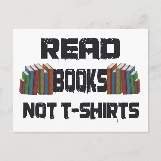 Carte Postale Lire les livres (Devant)