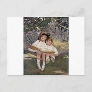 Carte Postale Lire Mon Petit Frère