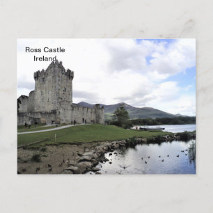 Carte Postale L'Irlande, château de Ross, Killarney, Kerry (a)