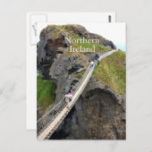 Carte Postale L'Irlande du Nord (Devant / Derrière)