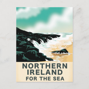 Carte Postale L'Irlande du Nord pour la mer