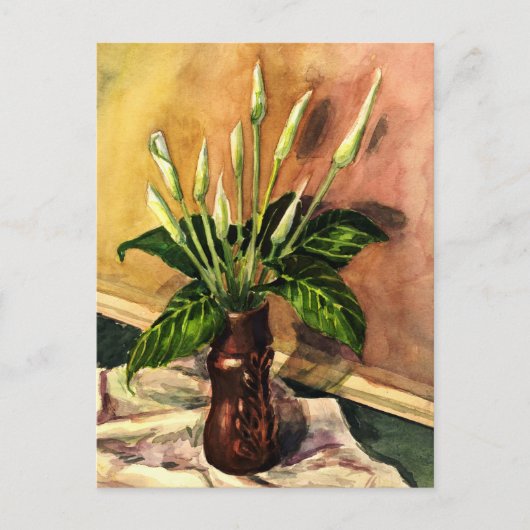 Carte Postale lis calla (Devant)