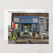 Carte Postale Lis Cie. d'indigo (Devant / Derrière)