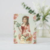 Carte Postale Lis de la jeune fille de Vally (Debout devant)