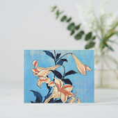 Carte Postale Lis trompettes (Debout devant)