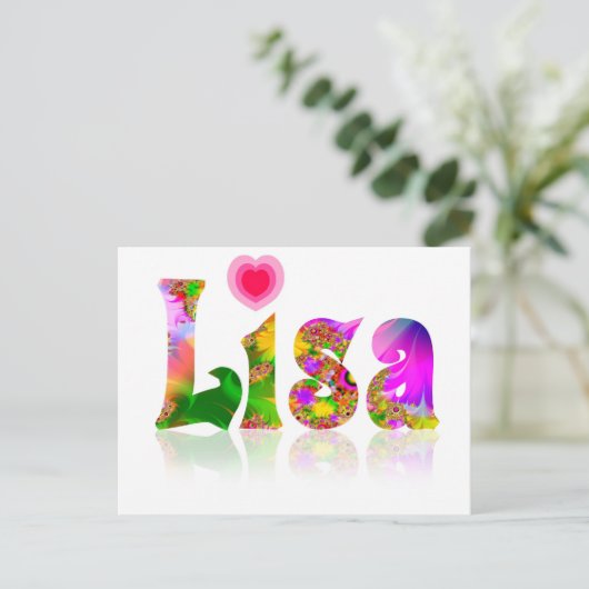 Carte Postale Lisa (Debout devant)