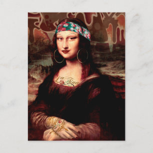 Carte Postale Lisa mexicaine Mona Chicana Chola