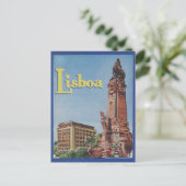 Carte Postale Lisboa Portugal Hotel Label postcard (Debout devant)