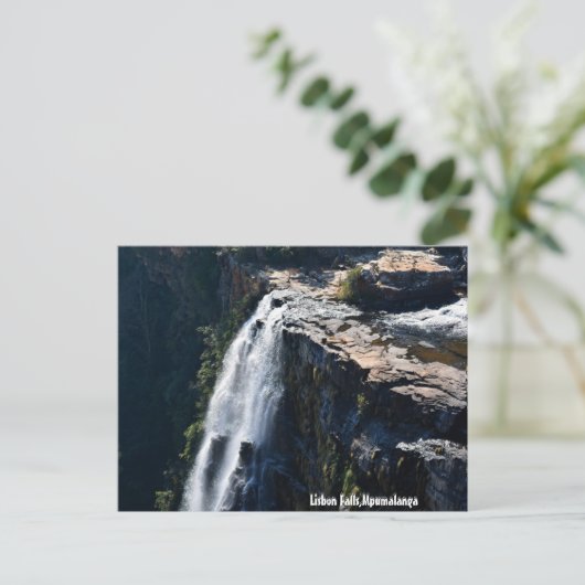 Carte Postale Lisbonne Falls, Mpumalanga (Debout devant)