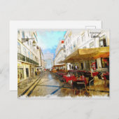 Carte Postale Lisbonne - Le vrai Portugal (Devant / Derrière)