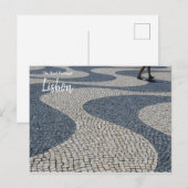 Carte Postale Lisbonne - Le vrai Portugal (Devant / Derrière)