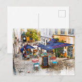 Carte Postale Lisbonne - Le vrai Portugal (Devant / Derrière)