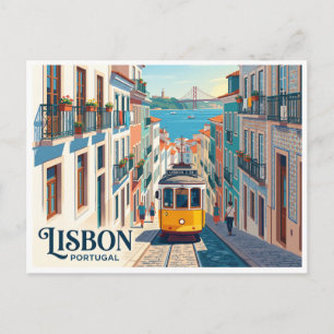 Carte Postale Lisbonne Portugal