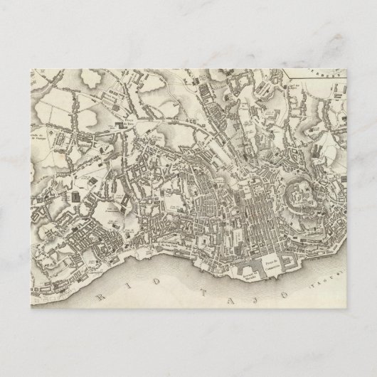 Carte Postale Lisbonne, Portugal (Devant)