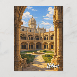 Carte Postale Lisbonne Portugal Monastère des Jerónimos