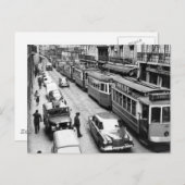 Carte postale Lisbonne Portugal Tramways 1969 (Devant / Derrière)