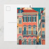 Carte Postale Lisbonne Portugal vintage (Devant / Derrière)