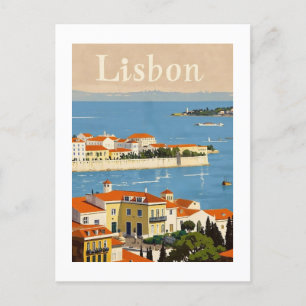 Carte Postale Lisbonne Voyage Portugal