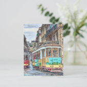 Carte Postale Lisbonne Voyage Vintage Portugal (Debout devant)