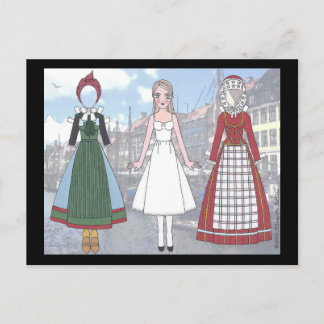 Carte Postale Lise of Denmark Paper