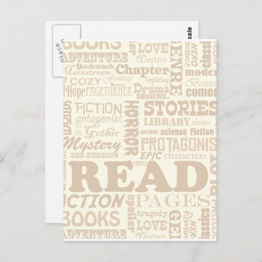 Carte Postale Lisez-le ! (Devant / Derrière)