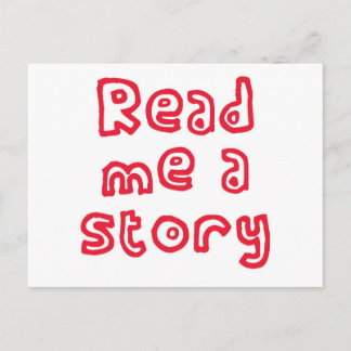 Carte Postale Lisez-moi une histoire !